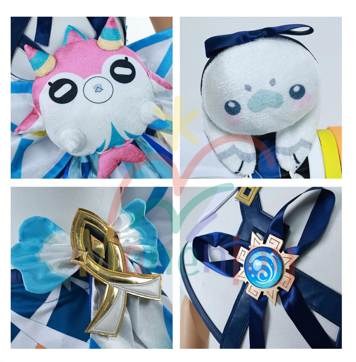 原神　ナタ　ムアラニ 水元素 仮装 スチューム　メツトリの案内人 イベント 流泉の衆 コスプレ衣装　cosplay - Monenjoy