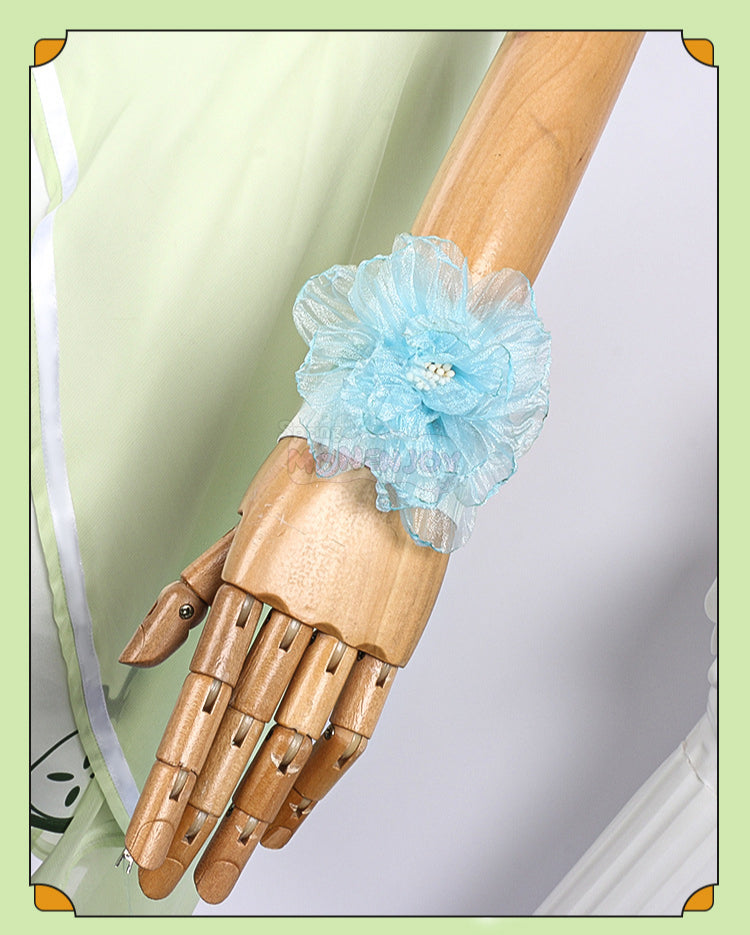 Monenjoy　中国コラボ 葬送のフリーレン×KFC　コスプレ衣装　ワンピース　コスチューム - Monenjoy