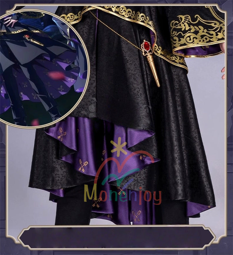 Monenjoy　ディズニー ツイステッドワンダーランド（ツイステ） レオナ エース イデア 全員 制服　ユニフォーム　ペンの道具付　式典服 コスプレ衣装