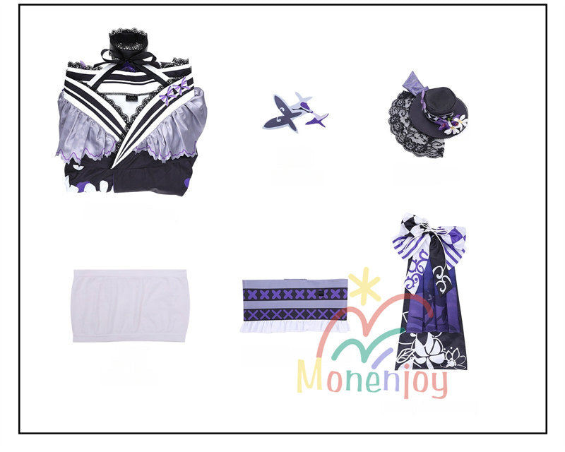 Monenjoy　魔法少女ノ魔女裁判 宝生マーゴ　コスプレ衣装　和洋折衷　ワンピース　仮装