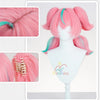 Monenjoy　ゼンレゼンレスゾーンゼロ アリア ウィッグ　43cm カツラ　ピンク色 ゼンゼロ／ZZZ 　ヘアアクセサリー　妄想エンジェル　コスチューム