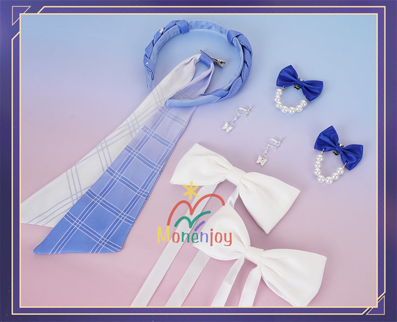 Monenjoy　崩壊スターレイル 　ラッキンコーヒー　コラボカフェ　ファイノン　キャストリス　日常服　コスチューム　 コスプレ衣装 日常服×コスプレ兼用 通常服　 高品質生地　イベント　印象服