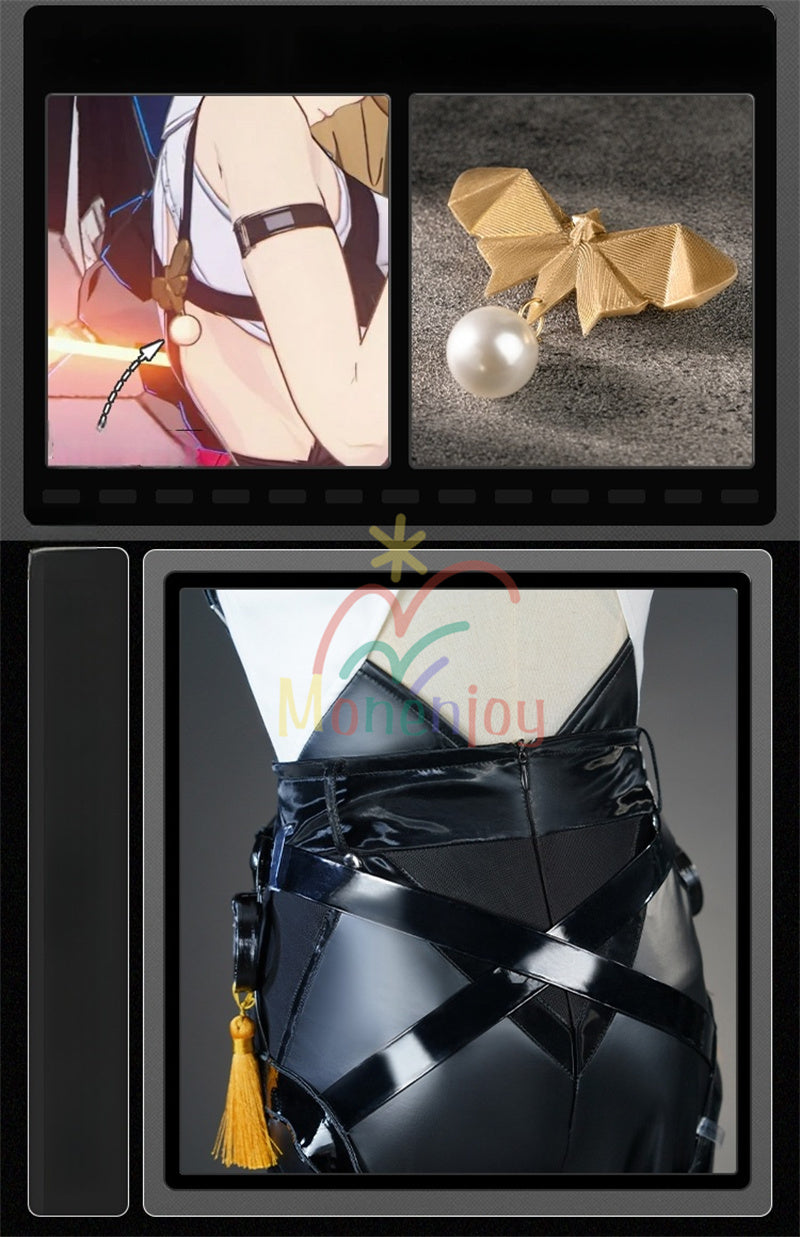 Monenjoy ゼンゼロ　イヴリン　コスプレ衣装　イヴリン・シェヴァリエ　コスチューム　スターズ・オブ・リラ