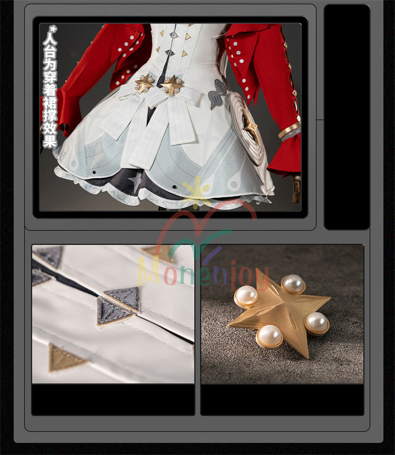 納品　Monenjoy ゼンレスゾーンゼロ アストラ・ヤオ  洋服　コスプレ衣装 　髪飾り付　コスチューム ZenlessZoneZero cosplay　GS1395