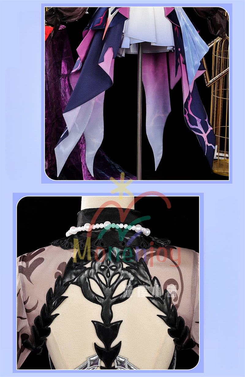 Monenjoy   崩壊スターレイル  セイレンス　コスプレ衣装　Hysilens　Honkai：Star Rail オンパロス/スティコシア　コスプレ衣装　イベント　