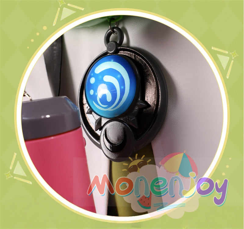 Monenjoy　原神　アイノ　コスプレ衣装　3d樹脂製パーツ　1：1レプリカ　Aino Genshin ナド・クライ編 　水元素　月の輪 コスチューム