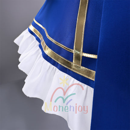 Monenjoy Houkai Star Rail Fate Collaboration Saber Cosplay Costume One Piece Event 3D Print Costume GS1439