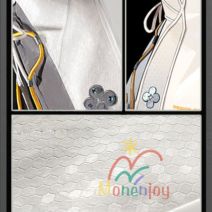 Monenjoy ゼンゼロ　シード　コスチューム　イベント　エージェント 　裾反射光機能　3d樹脂製　軽量化　ゼンゼロ／ZZZ　イベン　ハロウィン