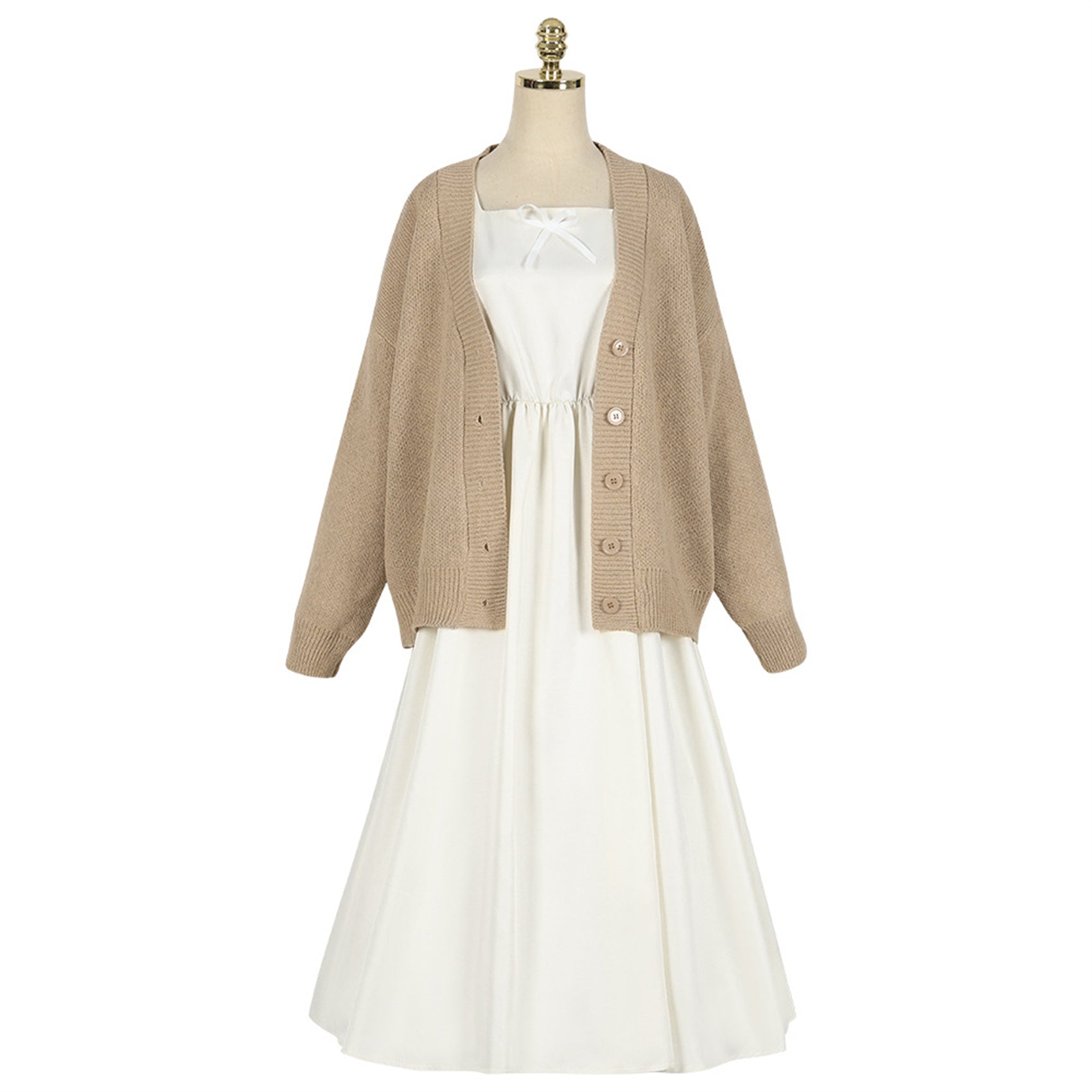 Monenjoy 葬送のフリーレン　魔法使い　フリーレン　コスプレ コスチューム　COS　パーティー 舞台衣装　ハロウィン　感謝祭　コスチューム　変装　ハロウィン　舞台衣装　撮影　コスプレ - Monenjoy