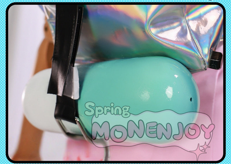 Monenjoy  ゼンレスゾーンゼロ　浮波柚葉 水着 コスチューム　晴天の化け狸　3d樹脂製パーツ＋鞄付　ゼンゼロ/ZZZ　コスプレ衣装