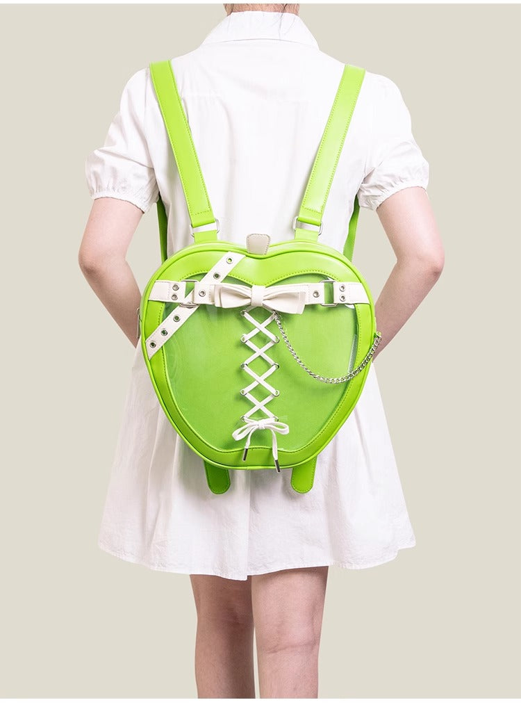 Monenjoy　痛バッグ　アニメ　地雷系　パンク　渋谷　原宿ファション　コスプレ　2次元　萌えグッズ　バックパック/リュック 可愛い　デザイン　装備品　アクセサリー - Monenjoy