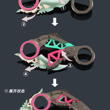 Monenjoy　エーペックスレジェンズ　ラプターズクロー 18cm　コスプレ道具　武器モデル　Apex　萌えグッズ　ダイキャスト製　240g　MN001 - Monenjoy