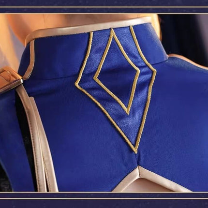 Monenjoy 崩壊スターレイル セイバー Saber　コスプレ衣装　ワンピース　戦闘服　ブルー色　イベントGS1423 - Monenjoy