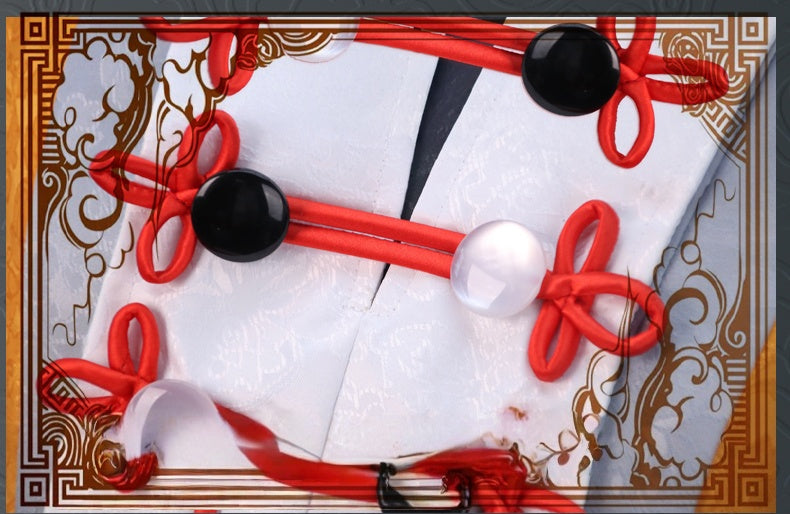 Monenjoy ゼンレスゾーンゼロ　 リン 雲霞の行き着く処 　コスプレ衣装　ジャガード生地 リンちゃん(新衣装)　アニバーサリー Ver.2.0 　地紋織　耳飾り＋イヤリング付き雲嶽山　ワンピース　コスプレ用　コスチュームGS1905