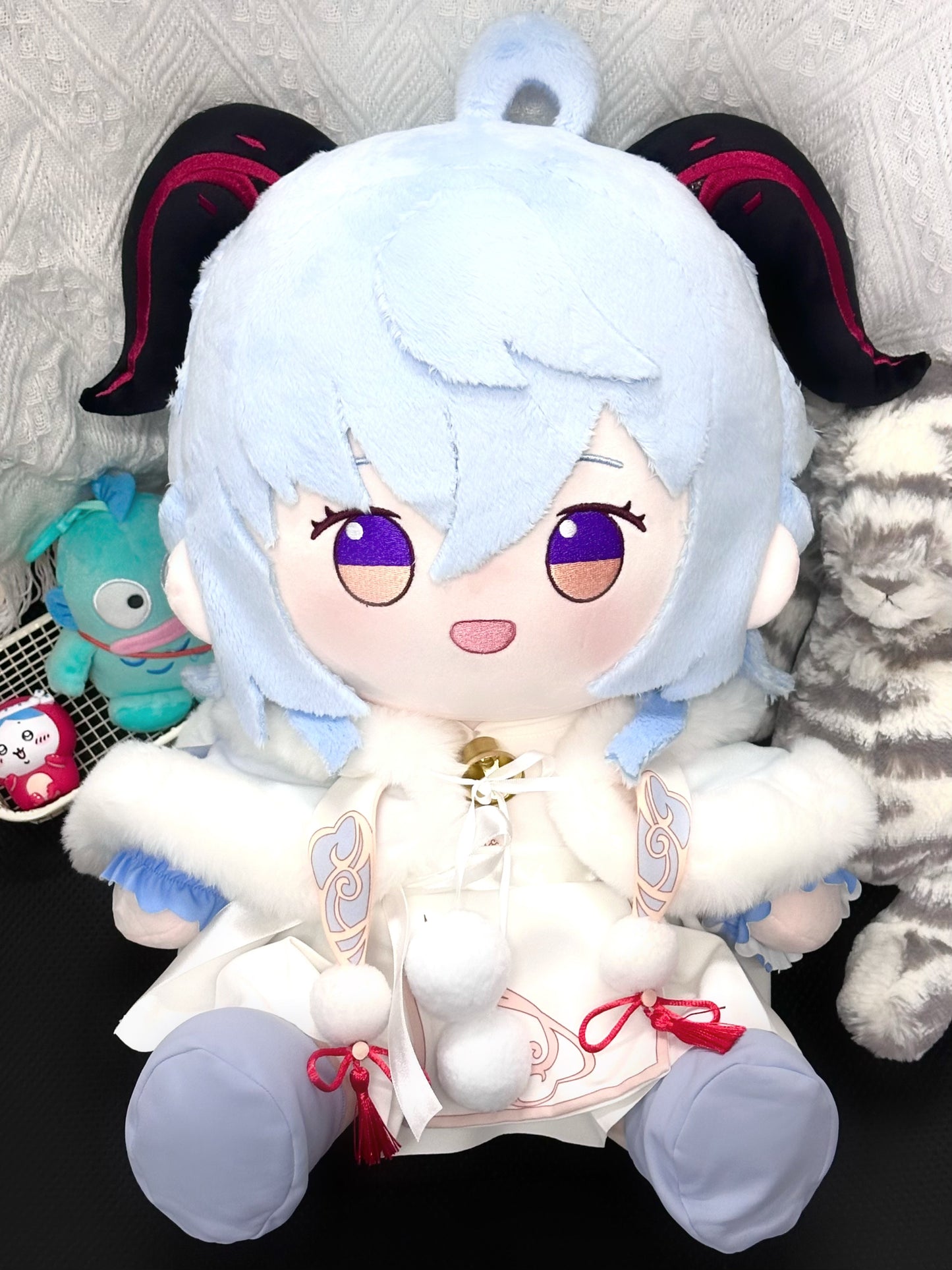 Genshin Impact Ganyu Cotton Doll, 40cm, Body Pillow Style, Gift, Accessories, Dress-Up, Made-to-Order, Handmade in China 