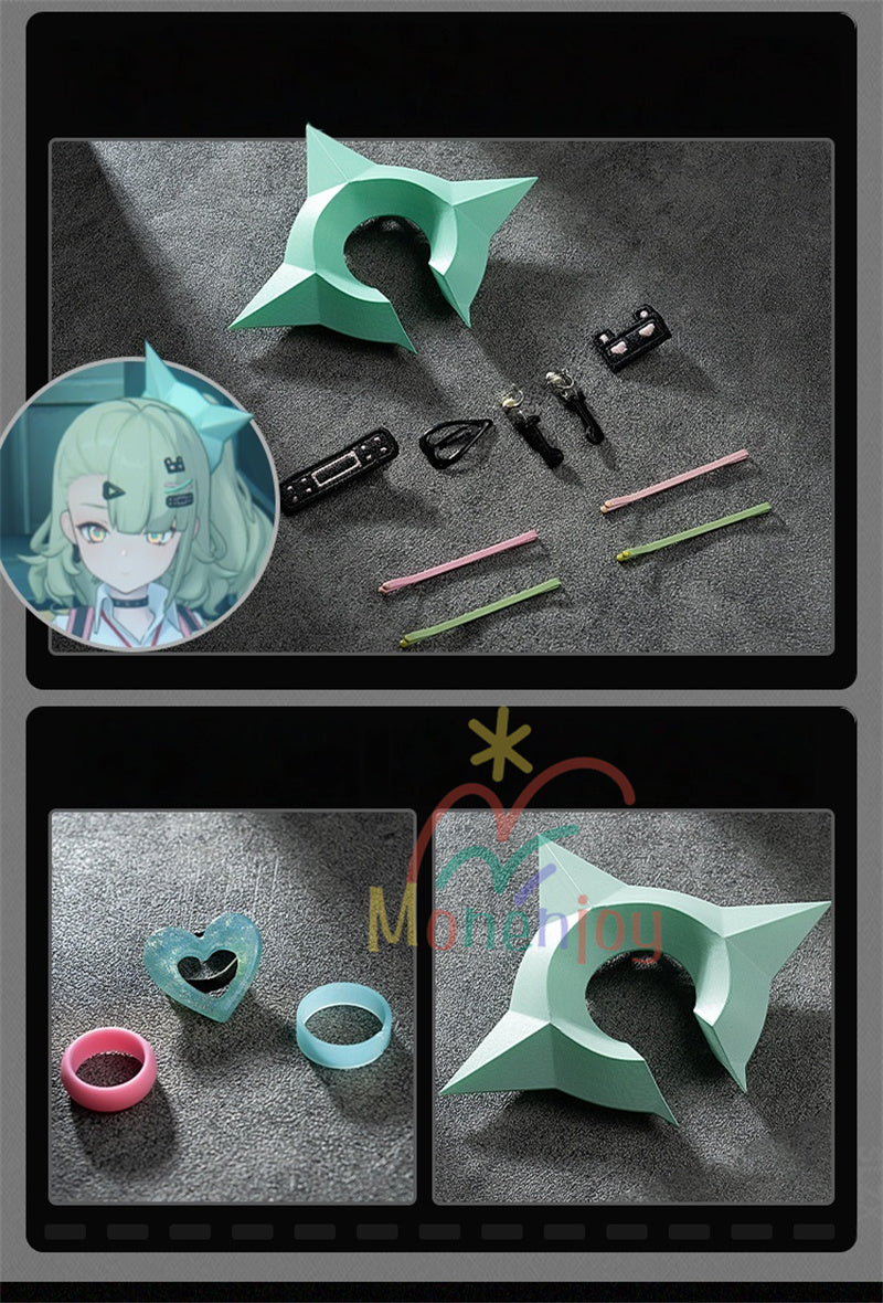 予約　Monenjoy　ゼンゼロ 千夏  コスプレ衣装　妄想エンジェル　鞄追加対応　コスチューム　舞台服　イベント　 MONENJOY