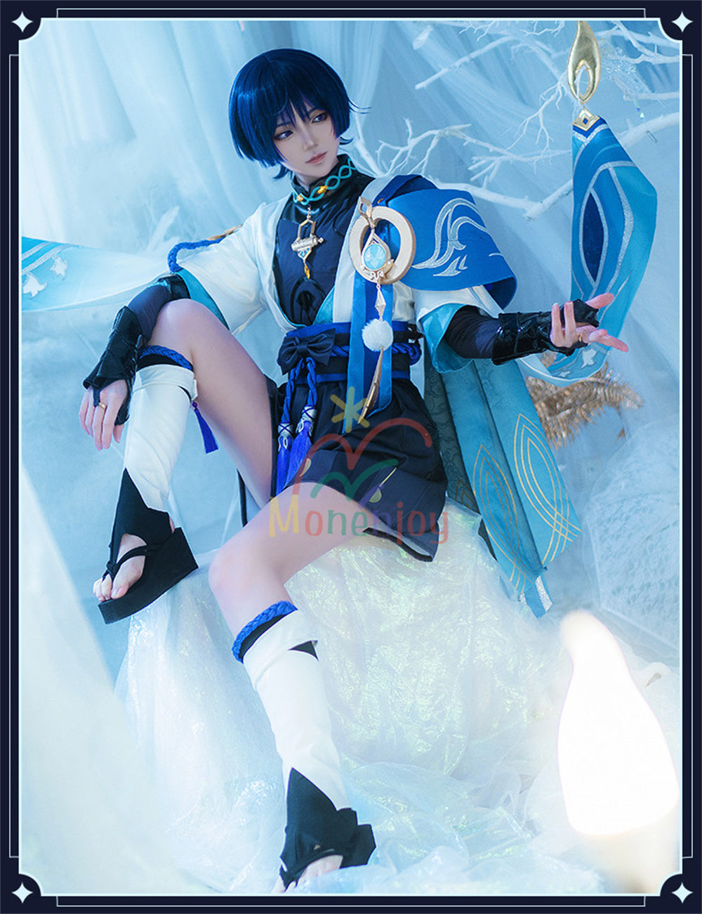 Monenjoy　原神 放浪者 / Wanderer コスプレ衣装　3d樹脂製パーツ　初期衣装—寂忿空相 　コスチューム MONENJOY