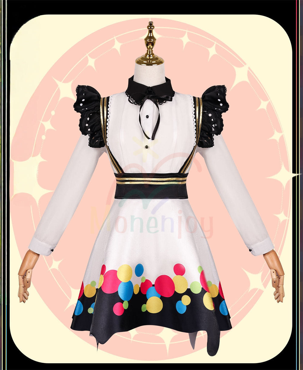 Monenjoy 魔法少女ノ魔女裁判 城ケ崎 ノア 　コスプレ衣装　プリント印刷　仮装　まのさば　コスチューム　イベント　 MONENJOY