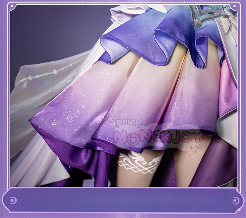 Monenjoy　崩壊スターレイル　キュレネ コスプレ衣装　Cyrene　ワンピース　洋服　エリュシオンの娘　