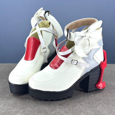 Monenjoy アークナイツ エンドフィールド アルデリア  靴　ブーツ　ヒール9cm　シューズ　コスプレ道具　3d樹脂製パーツ　イベント　 ハロウィン コミケ活動 Monenjoy
