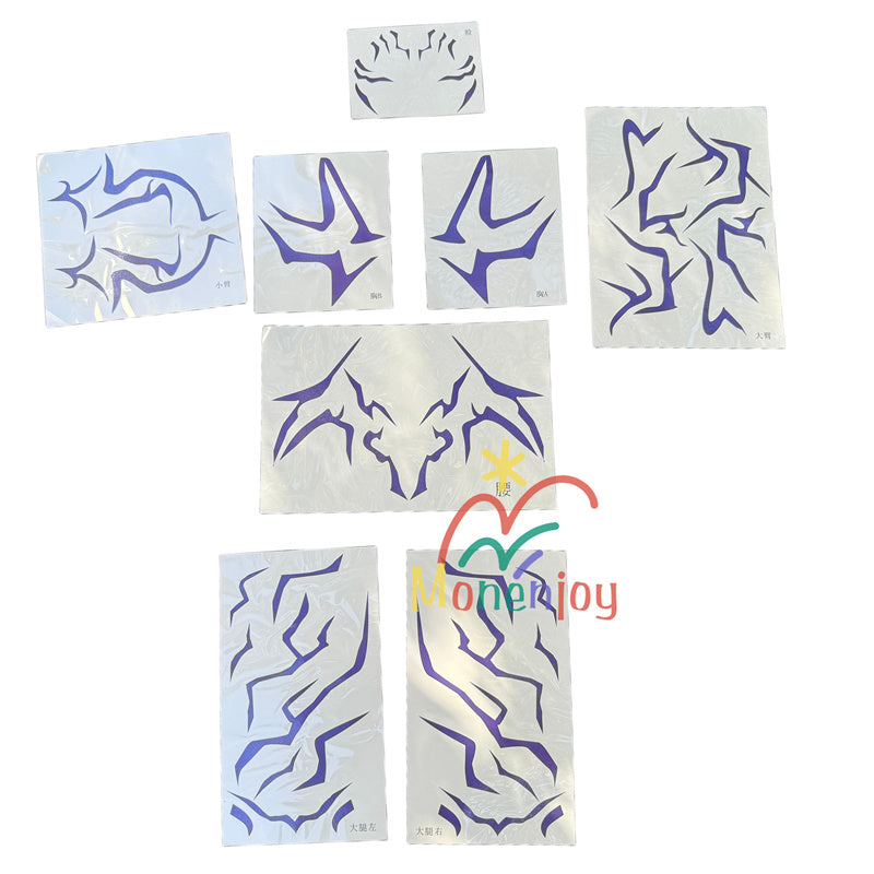 Monenjoy　KPOPガールズ! デーモン・ハンターズ 　ルミ　タトゥーシール コスプレ衣装　Zoey　Rumi　イベント　アクセサリー　