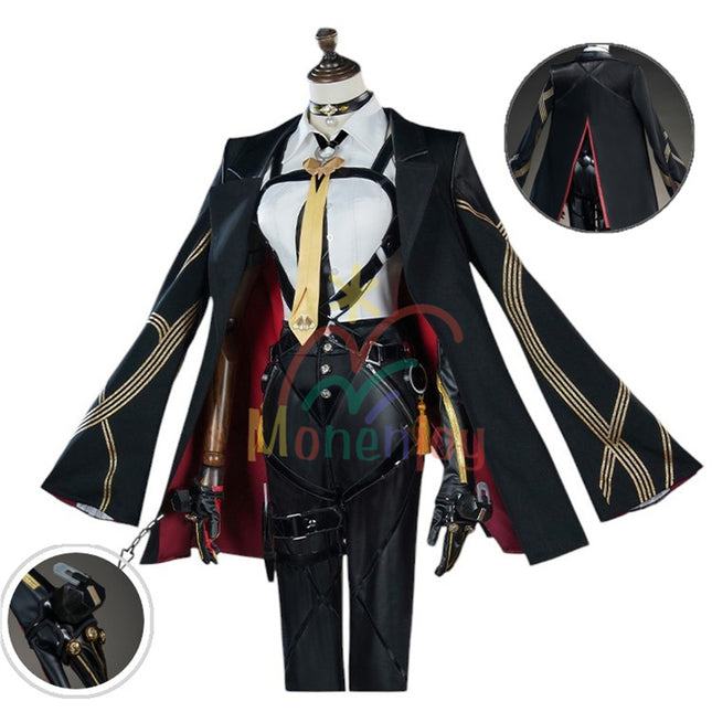 Monenjoy ゼンゼロ　イヴリン　コスプレ衣装　イヴリン・シェヴァリエ　コスチューム　スターズ・オブ・リラ