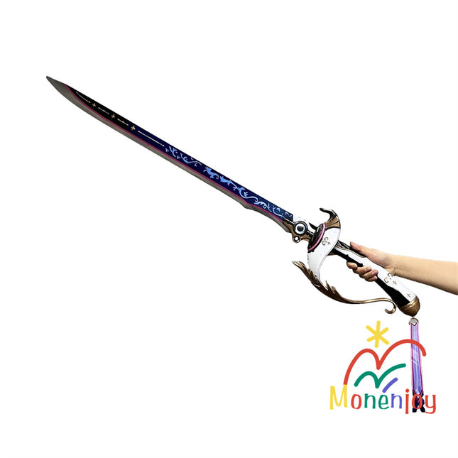Monenjoy อาวุธจำลอง Narushio Brandt, ดาบตะวันตก 110 ซม., ปืนจำลอง, ใช้งานไม่ได้, เรซิน 3 มิติ, งานอีเวนต์, อุปกรณ์ประกอบฉากคอสเพลย์, GS1442 