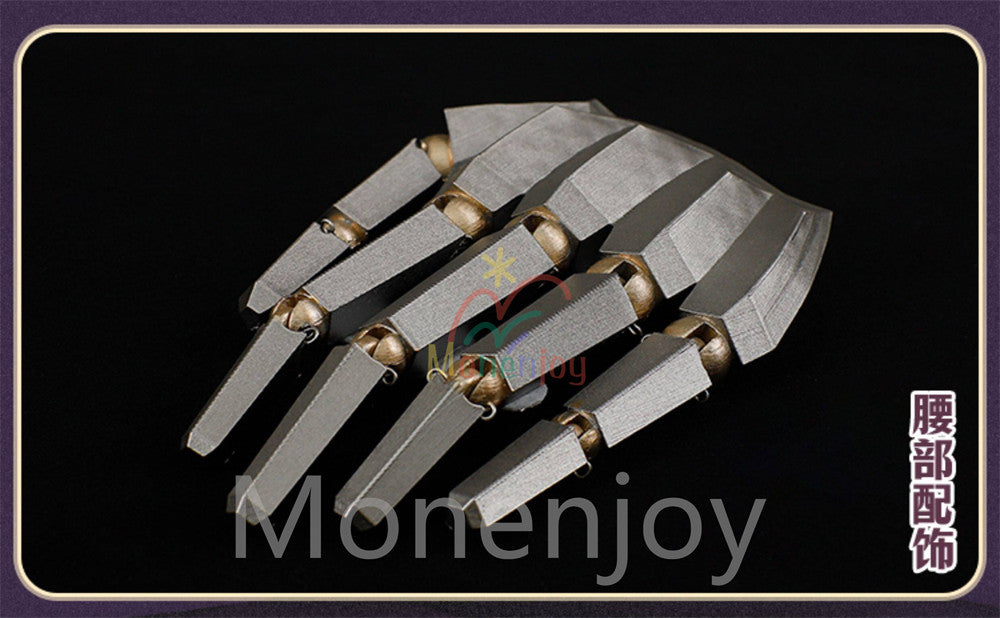 Monenjoy　崩壊スターレイル 　マダム・ヘルタ 　コスプレ衣装　The Herta　金属製パーツ　帽子付　豪華生地　腿カバー付　 MONENJOY