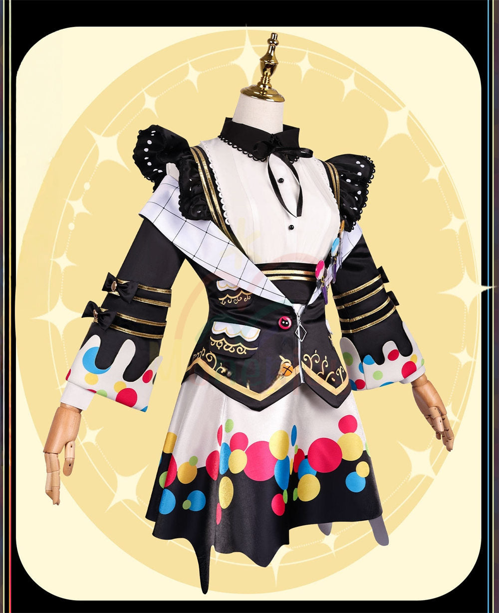 Monenjoy 魔法少女ノ魔女裁判 城ケ崎 ノア 　コスプレ衣装　プリント印刷　仮装　まのさば　コスチューム　イベント　 MONENJOY