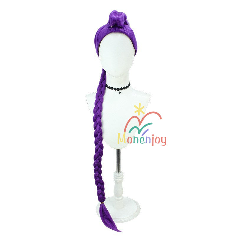 Monenjoy　KPOPガールズ! デーモン・ハンターズ　ルミ コスプレ衣装　Rumiコスモスーツ　黒色　人工革　戦闘服　Saja Boys KPop Demon Hunters　バトルスーツ　GS1960