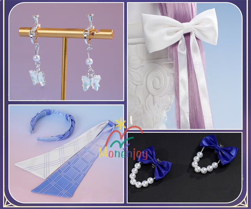 Monenjoy　崩壊スターレイル 　ラッキンコーヒー　コラボカフェ　ファイノン　キャストリス　日常服　コスチューム　 コスプレ衣装 日常服×コスプレ兼用 通常服　 高品質生地　イベント　印象服