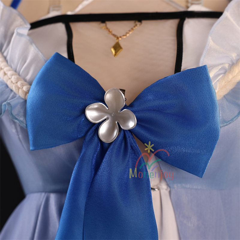 Monenjoy　鳴潮　カルテジア　水着　コスプレ衣装　フルールドリス　コスチューム　髪飾り付　イベント