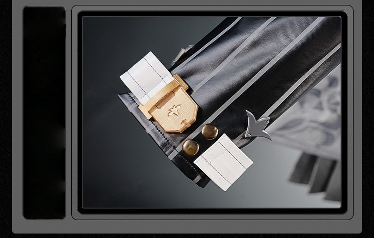 Monenjoy　ゼンレスゾーンゼロ　 イーシェン コスプレ衣装　儀玄　墨まとう影の足跡 　新衣装　黒色　ゼンゼロ　雲霞の行き着く処 ZZZ　YiXuan　コスプレ衣装　イベント　仮装　ハロウィン