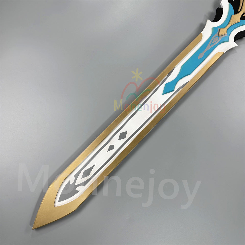 Monenjoy　原神 ファルカ　狼の武勲詩 コスプレ道具　レプリカ　130cm　木材質　ファルカモチーフ 両手剣　イベント舞台対応 MONENJOY