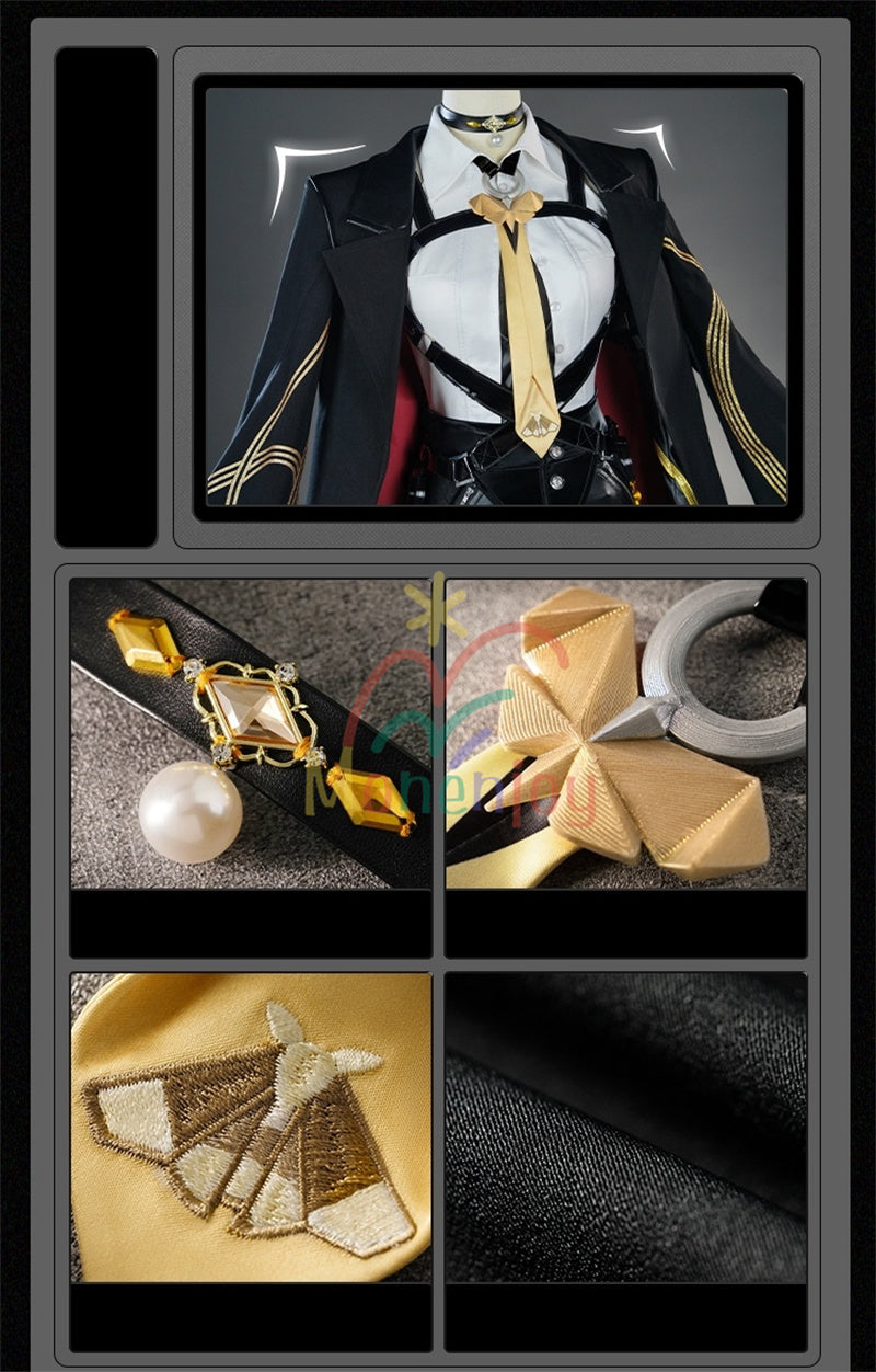 Monenjoy ゼンゼロ　イヴリン　コスプレ衣装　イヴリン・シェヴァリエ　コスチューム　スターズ・オブ・リラ