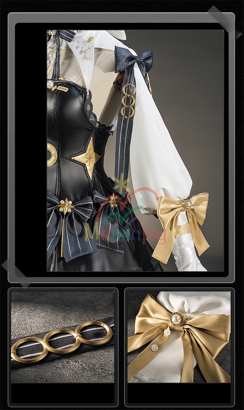 Monenjoy ゼンゼロ　アストラ　コスプレ衣装 シャンデリアの下で　アストラ・ヤオ　ターズ・オブ・リラ　洋服　コスチューム　ワンピースGS1394