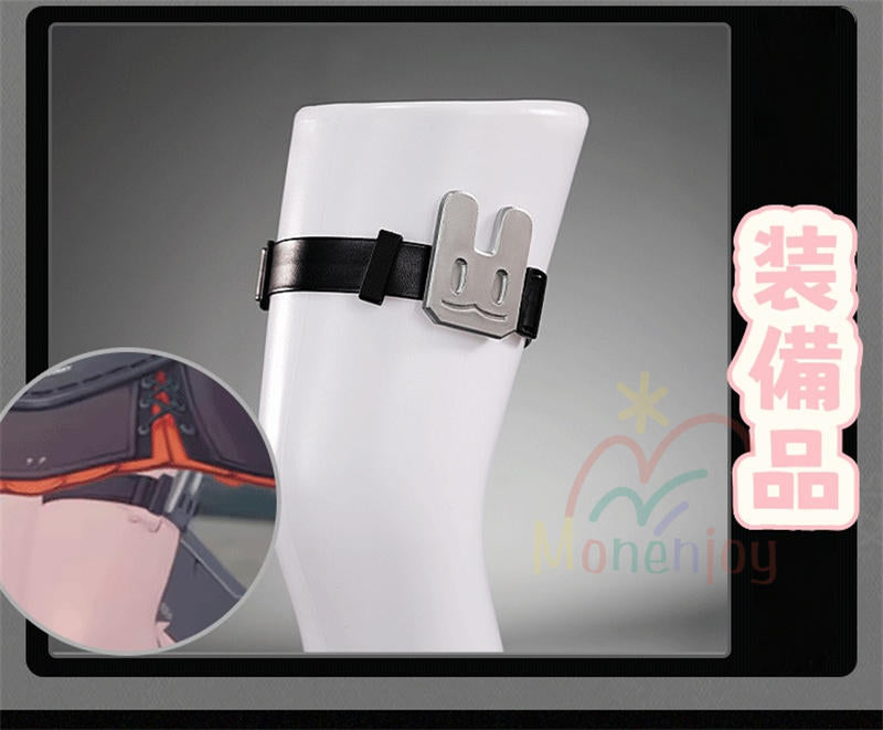 Monenjoy  ゼンゼロ ザオ コスプレ衣装　照　フワワワ　ケモナー衣装　Furry　テイル　モコモコ　ファーリー ウィッグ＋爪＋グローブ＋武器追加可能