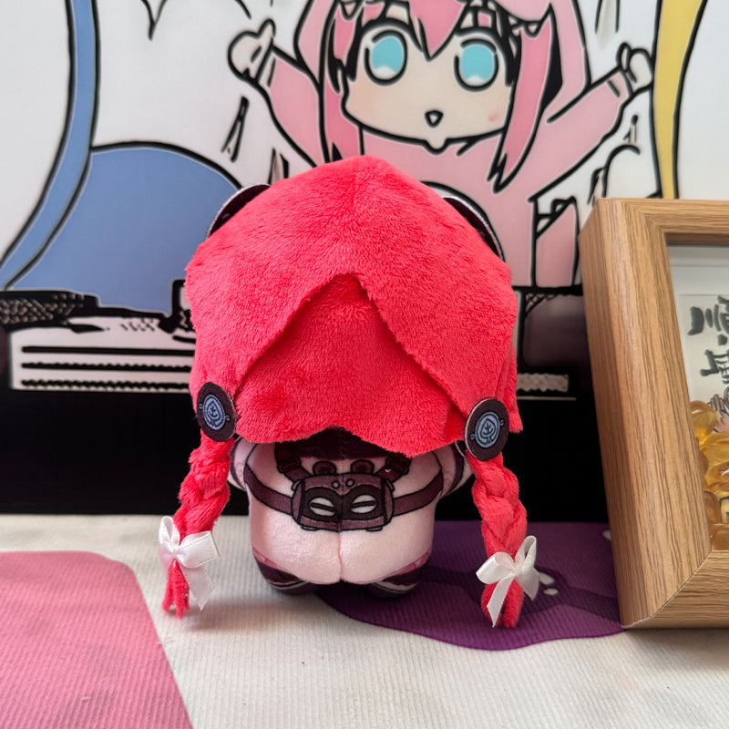 Monenjoy　ゼンレスゾーンゼロ 浮波柚葉 アリス ぬいぐるみ　10cm　キーホルダー　ゼンゼロ/ZZZ　萌えグッズ