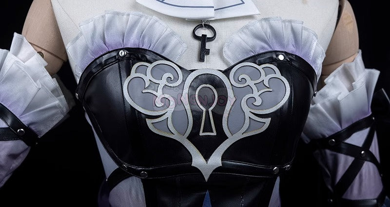 Monenjoy　崩壊スターレイル　マダムヘルタ　コスプレ衣装　礼服　帽子付　GS1374 - Monenjoy