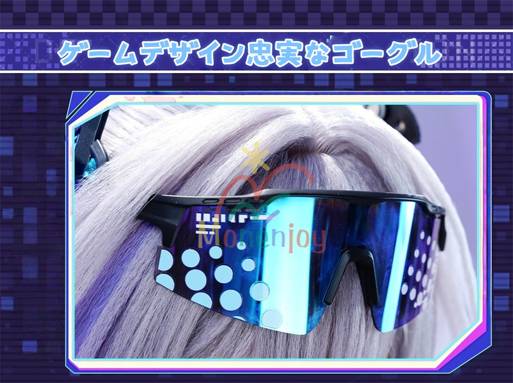 Monenjoy 崩壊スターレイル 銀狼 新Ver　二相楽園 愉悦銀狼 コスプレ衣装 金属製パーツ 舞台服 Monenjoy