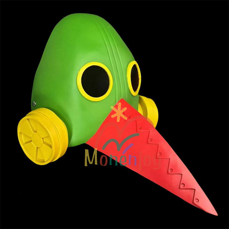 Monenjoy チェンソーマン 暴力の魔人 ガルガリ　仮面 被り物 デビルハンター　フェイスマスク ABS樹脂製　お面 cosplay小物 武器 道具 ホラー周辺 ハロウィン