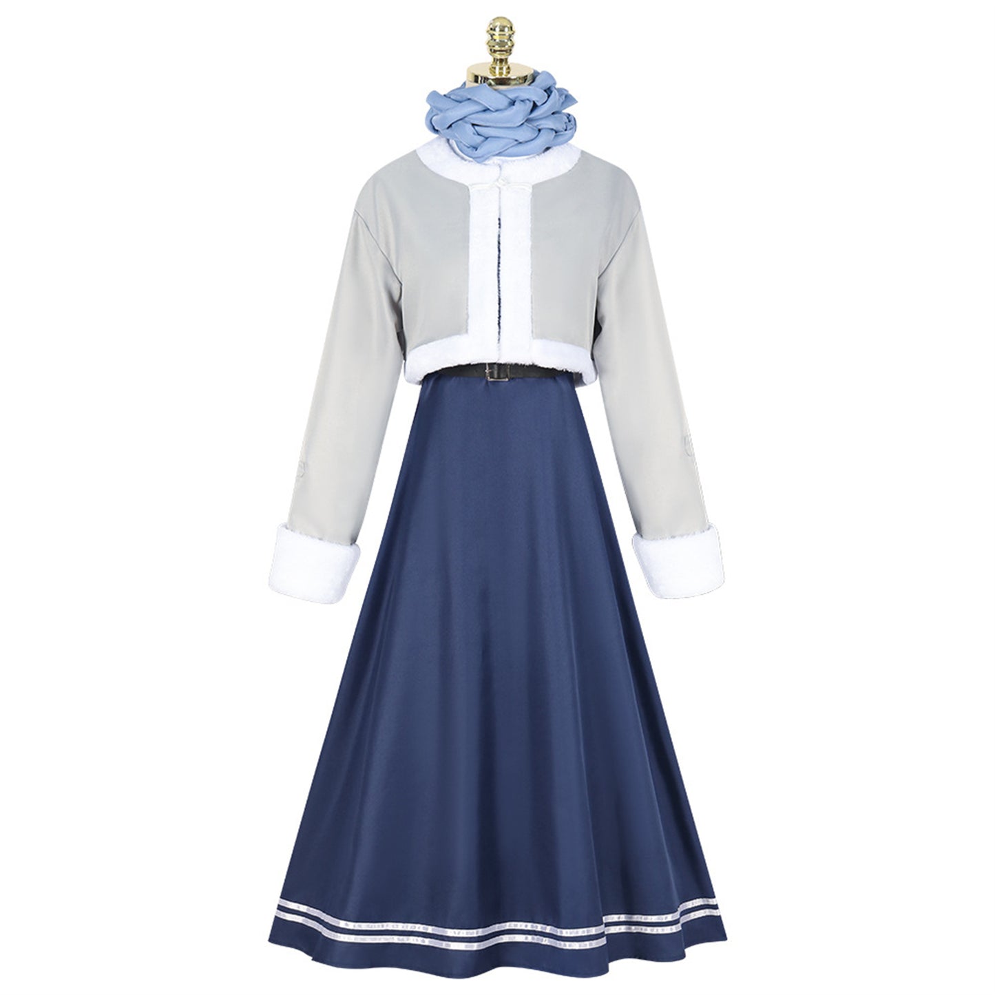 Monenjoy葬送のフリーレン　 魔法使い　フェルン　コスプレ コスチューム　COS　パーティー 舞台衣装　ハロウィン　感謝祭　コスチューム　変装　ハロウィン　舞台衣装　撮影　コスプレ - Monenjoy