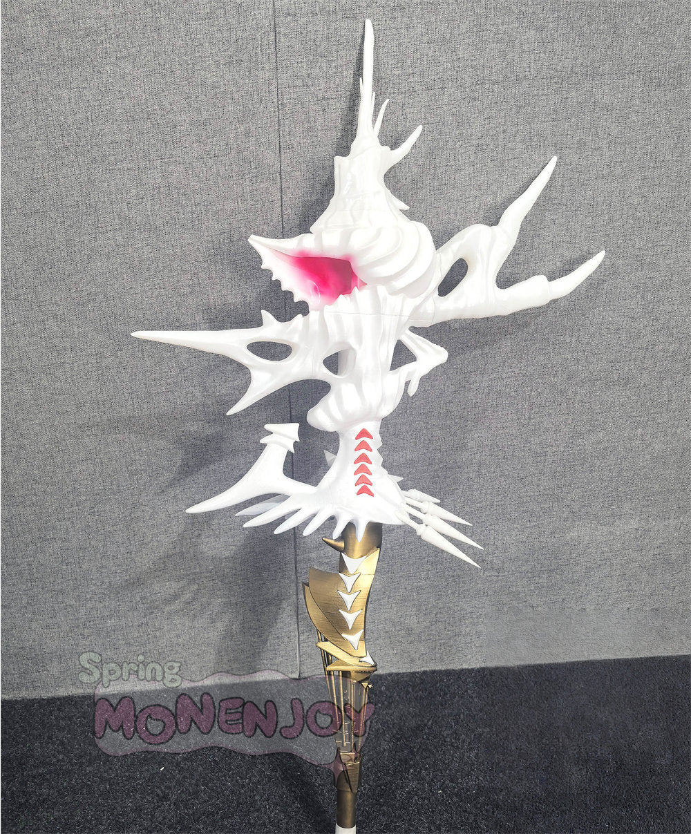 Monenjoy　アークナイツ　濁心スカジ　 行者Ver　長柄武器　法杖　コスプレ道具　180cm　PLa材質　Skadi the Corrupting Heart　イベント舞台対応　レプリカ MONENJOY