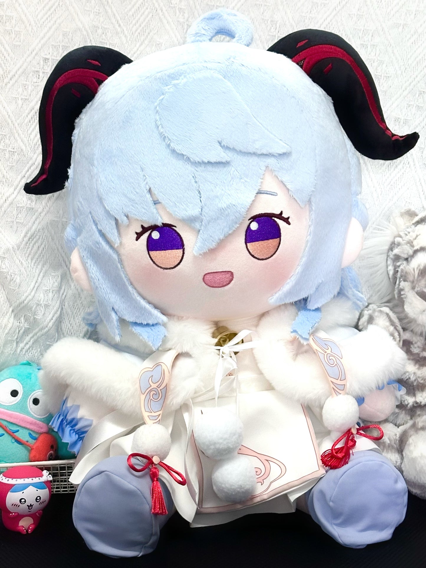 Genshin Impact Ganyu Cotton Doll, 40cm, Body Pillow Style, Gift, Accessories, Dress-Up, Made-to-Order, Handmade in China 