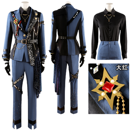 「受注製品」Monenjoy　プロジェクトセカイ×あんさんぶるスターズ 鏡音レンとKAITO 東雲彰人天馬司青柳冬弥神代類漣ジュン守沢千秋瀬名泉逆先夏目 コスプレ衣装　礼服　舞台服 - Monenjoy