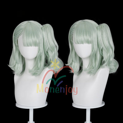 Monenjoy ゼンレスゾーンゼロ　バーチャルアイドル　レミエルゼンゼロ　wig かつら　コスプレ　大天使　ウィッグ　千夏　40cm 大天使　千夏蕾咪　ChinatsuRemielGSwig1010　