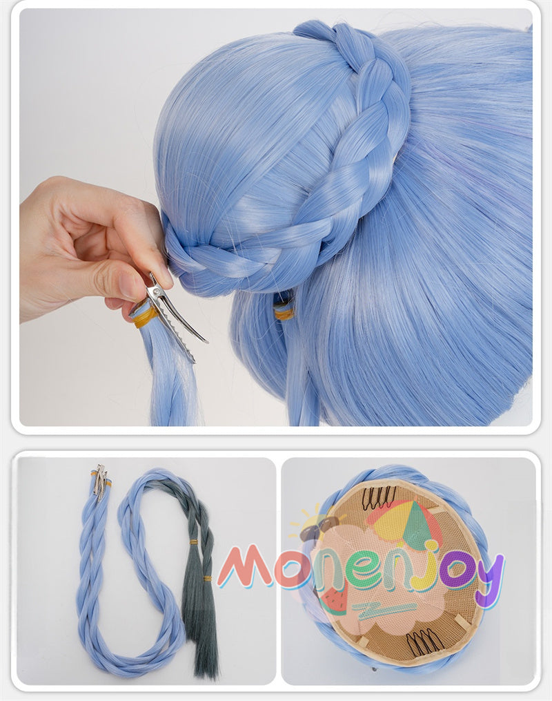 Monenjoy　ゼンゼロ　リュシア ウィッグ　85cm　鬘　ゼンレスゾーンゼロ　怪啖屋　カツラ　イベント　gswig011