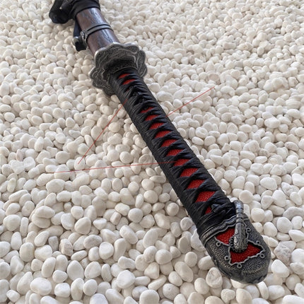 Monenjoy SEKIRO: SHADOWS DIE TWICE Immortal Slash/Baiju Japanese Style Sengoku Period Ashina Isshin Decoration 103cm General Purpose Sword Finished Imitation Sword Replica Japanese Style Cosplay Prop Wood Blade Resin Blade Craft Sword Halloween