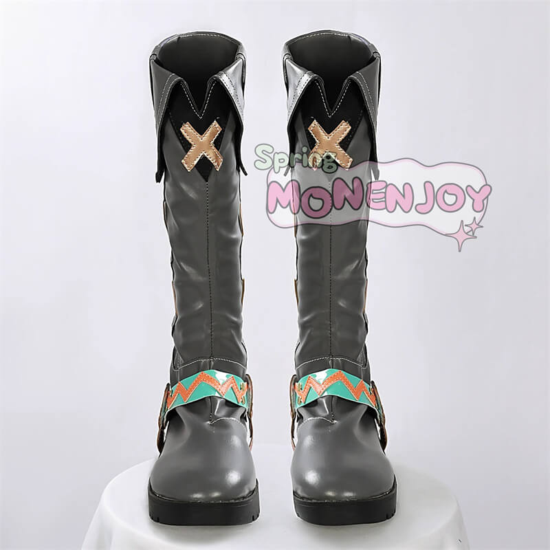 monenjoy 原神 イファ コスプレ衣装　トラロカンの竜医　花翼の集の竜医　帽子＋アクセサリー付　コスプレ　GS1389 - Monenjoy