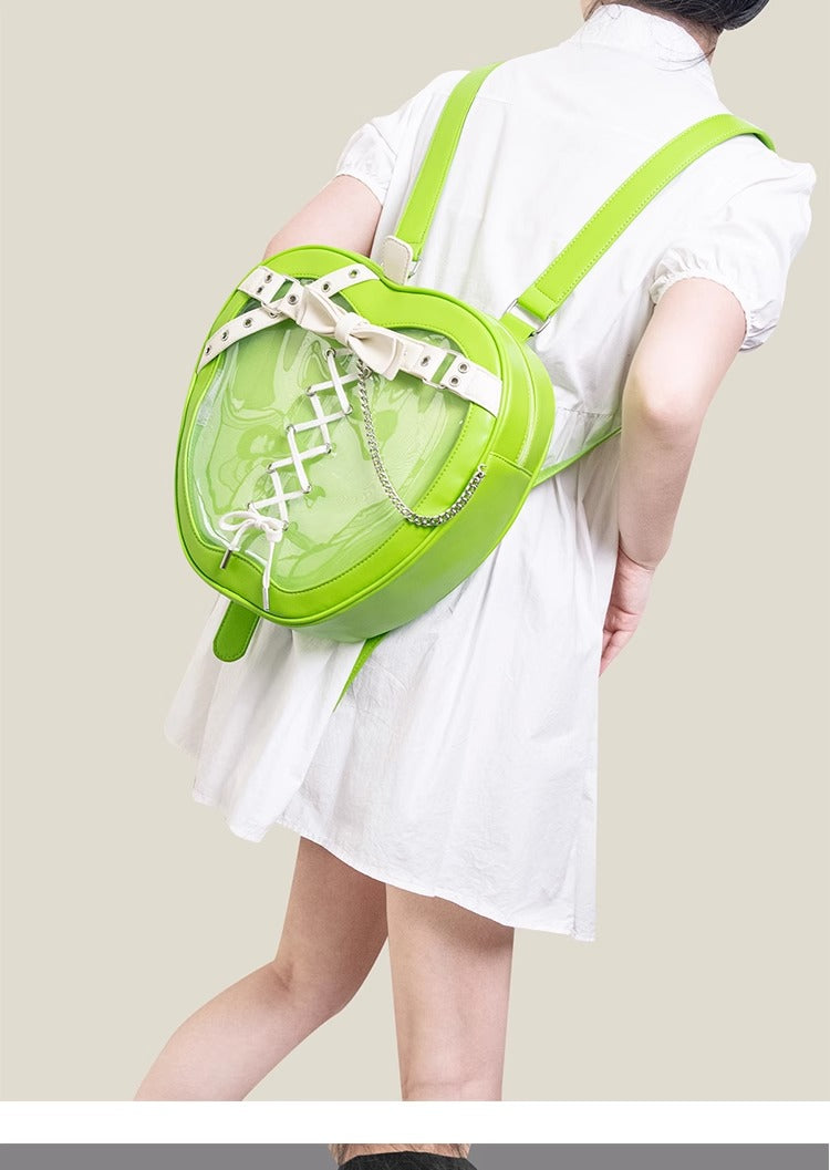 Monenjoy　痛バッグ　アニメ　地雷系　パンク　渋谷　原宿ファション　コスプレ　2次元　萌えグッズ　バックパック/リュック 可愛い　デザイン　装備品　アクセサリー - Monenjoy